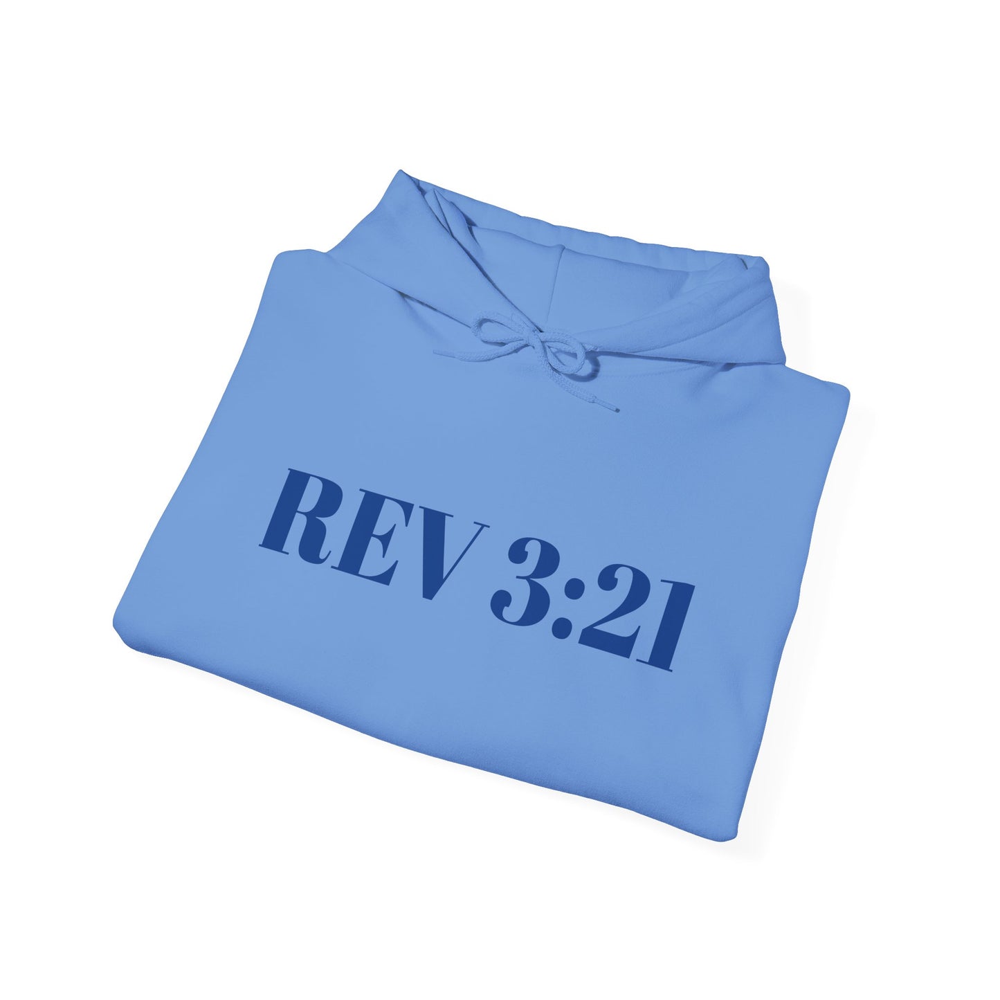 Inspirational REV 3:21 Unisex Heavy Blend Hoodie