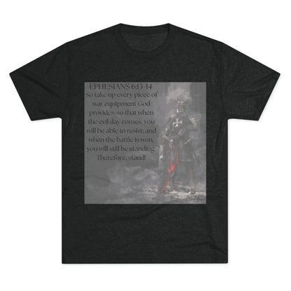 Inspirational Faith Crew Tee - Ephesians 6:13-14