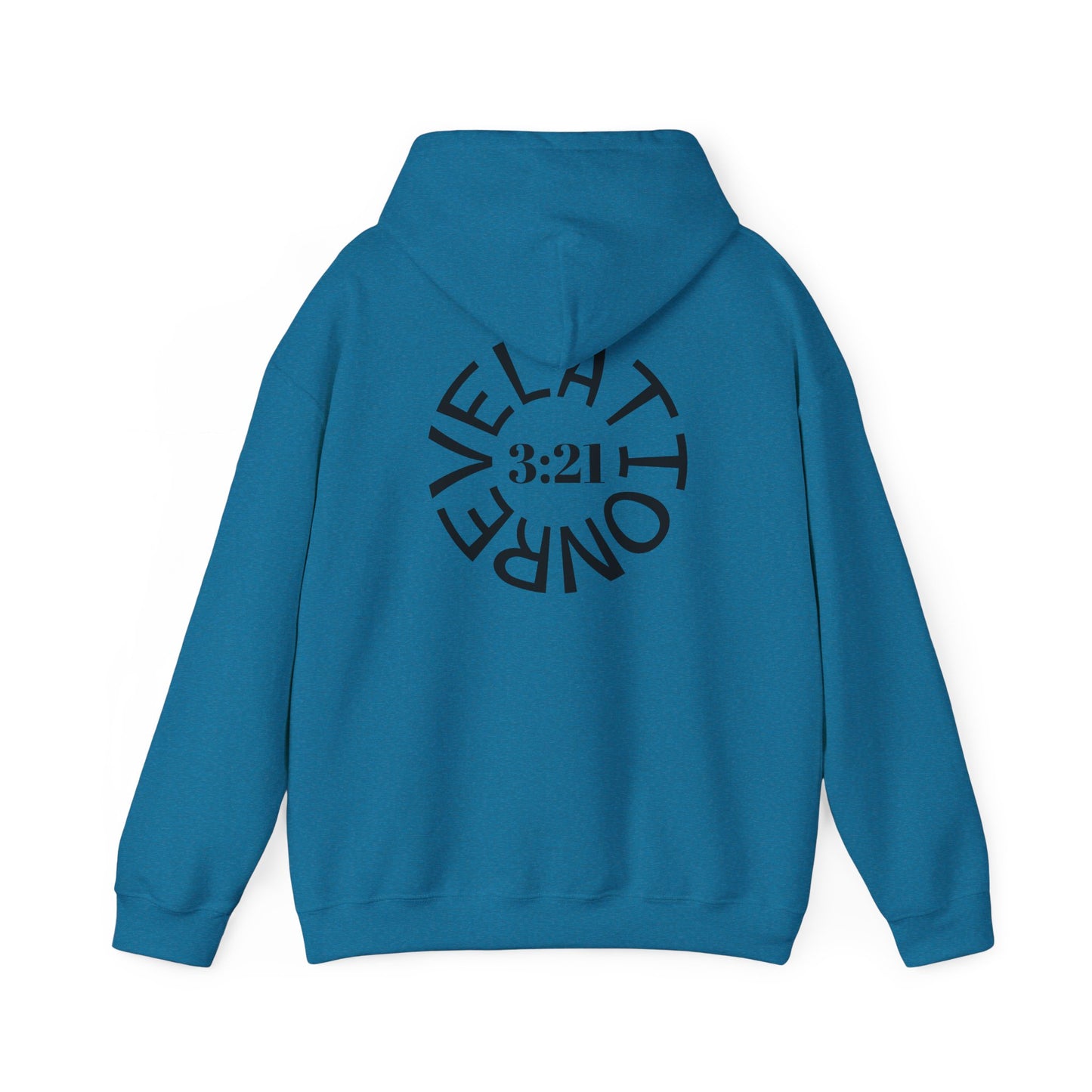 Unisex Heavy Blend™ Hooded Sweatshirt - REV. 3:21 Inspirational Design