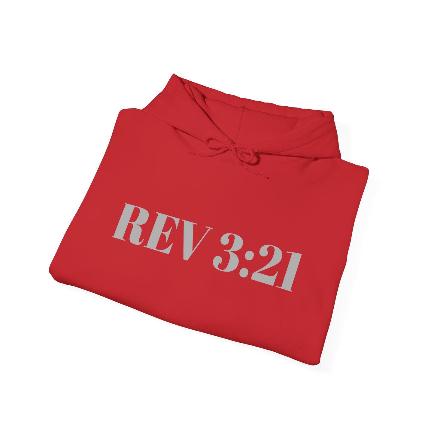 Inspirational REV 3:21 Unisex Heavy Blend Hoodie