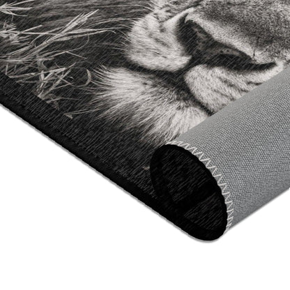 Lion Face Area Rug - Bold & Modern Home Decor