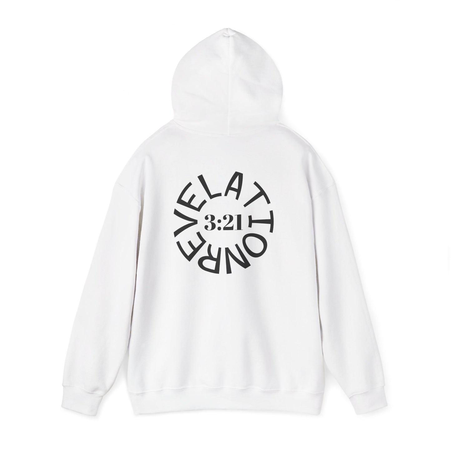 Unisex Heavy Blend™ Hooded Sweatshirt - REV. 3:21 Inspirational Design