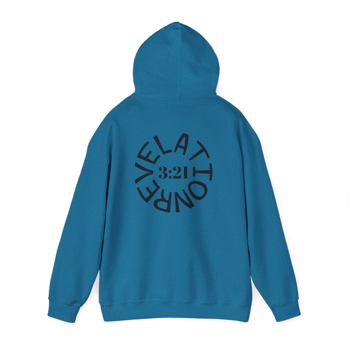 Unisex Heavy Blend™ Hooded Sweatshirt - REV. 3:21 Inspirational Design