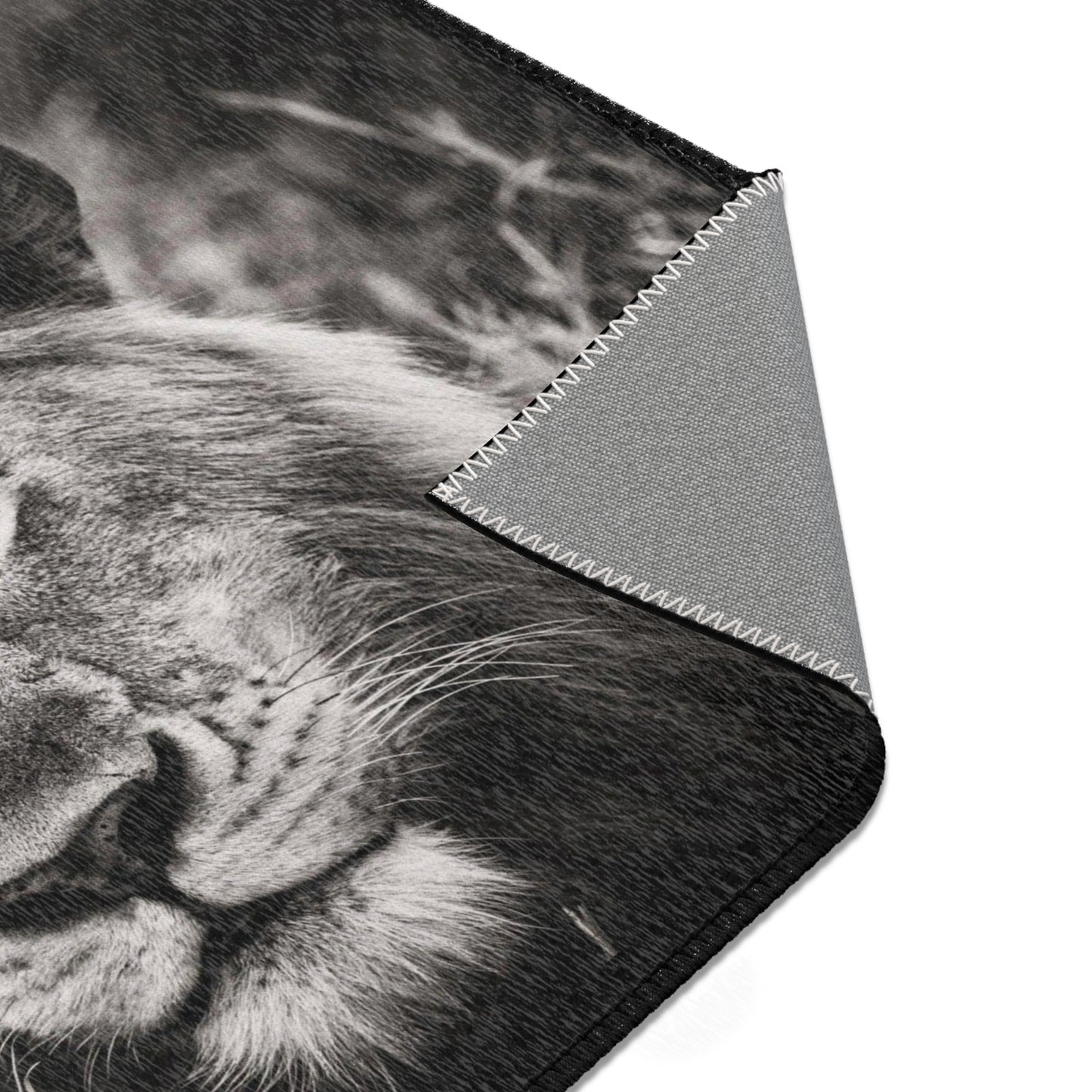 Lion Face Area Rug - Bold & Modern Home Decor