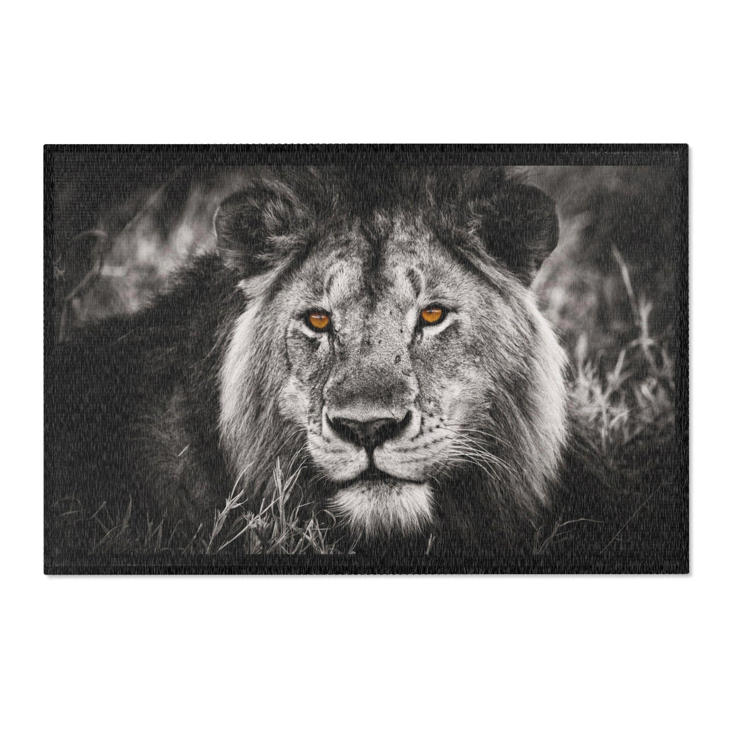 Lion Face Area Rug - Bold & Modern Home Decor