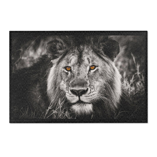 Lion Face Area Rug - Bold & Modern Home Decor