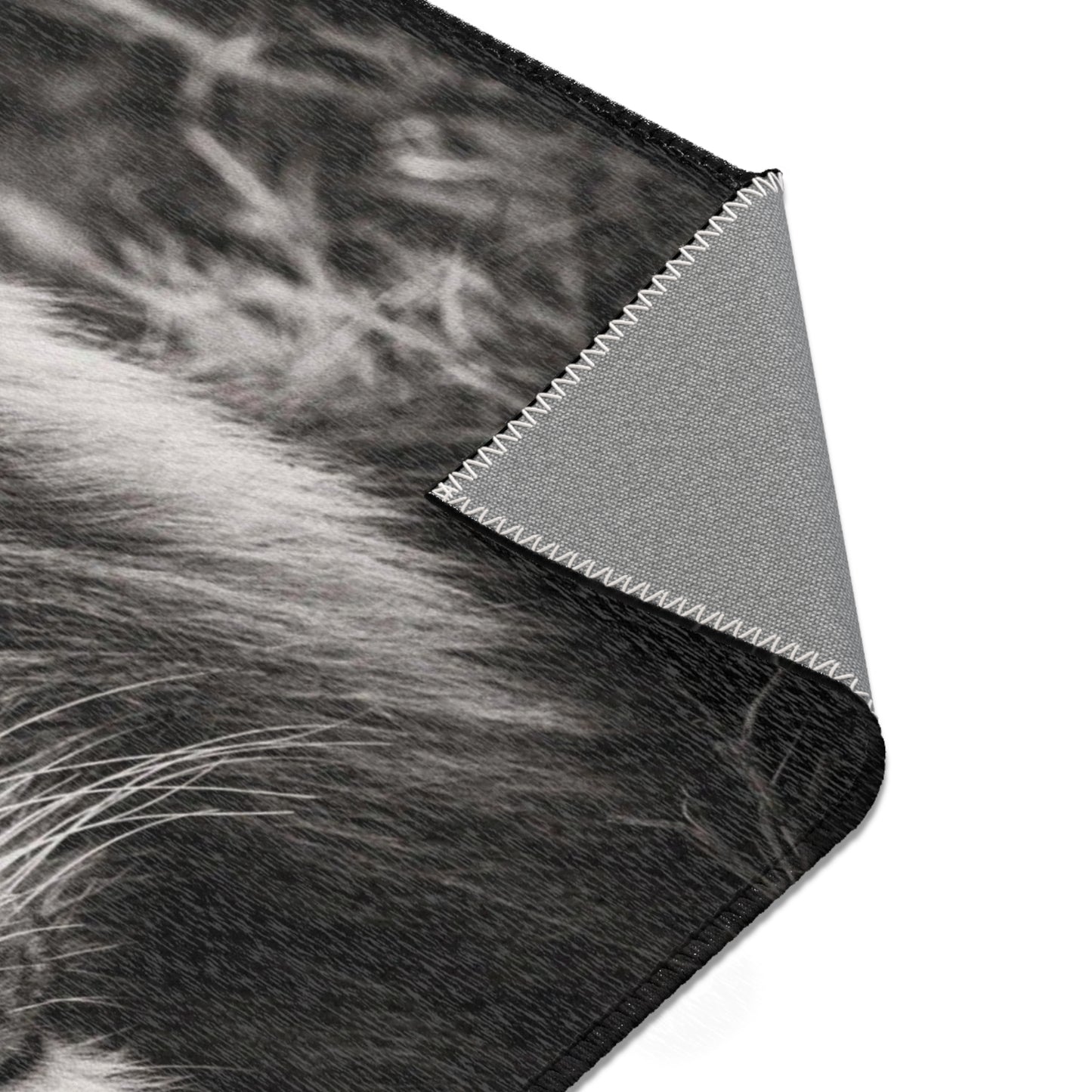 Lion Face Area Rug - Bold & Modern Home Decor