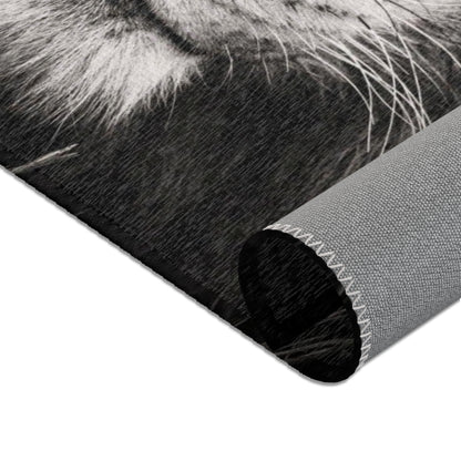 Lion Face Area Rug - Bold & Modern Home Decor