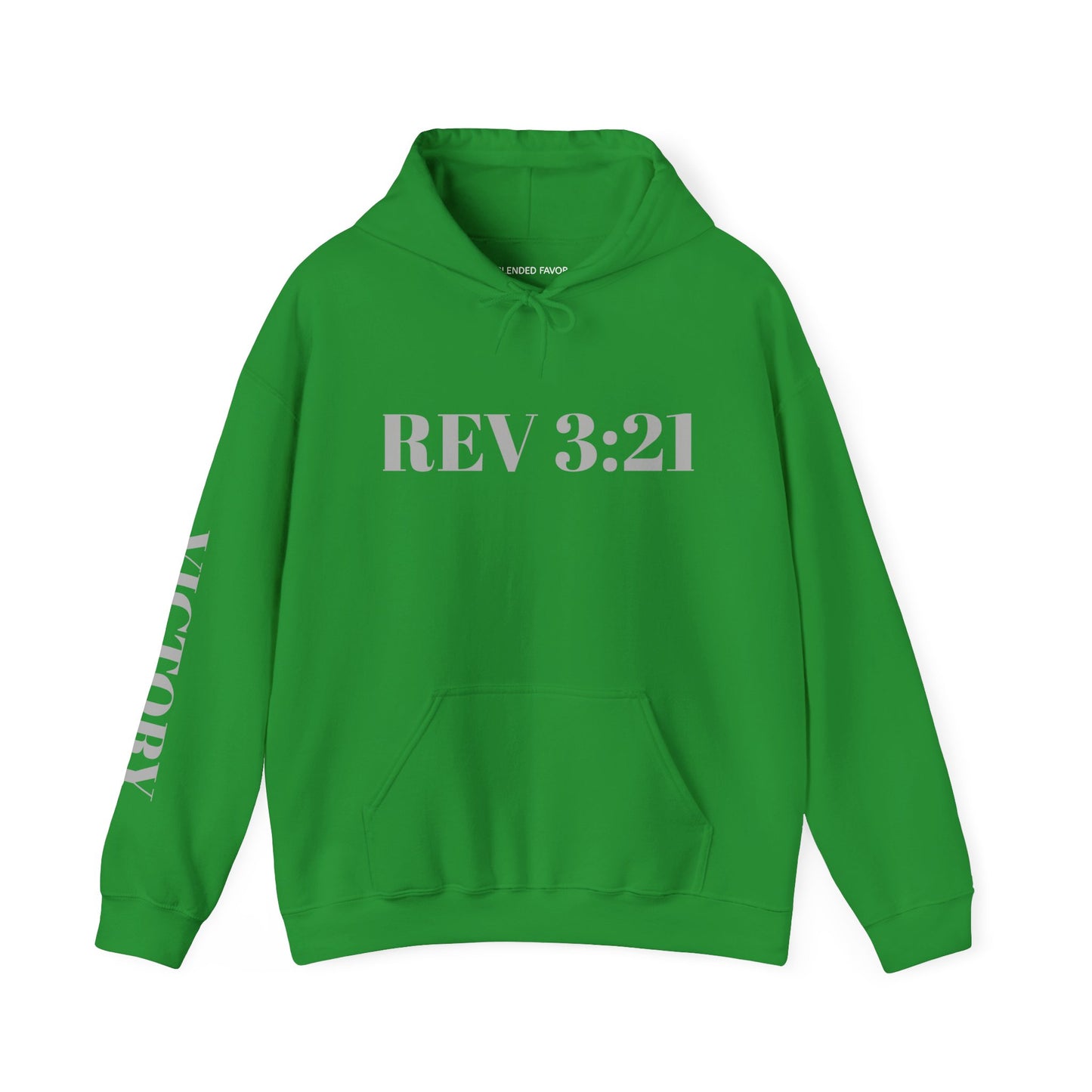 Inspirational REV 3:21 Unisex Heavy Blend Hoodie