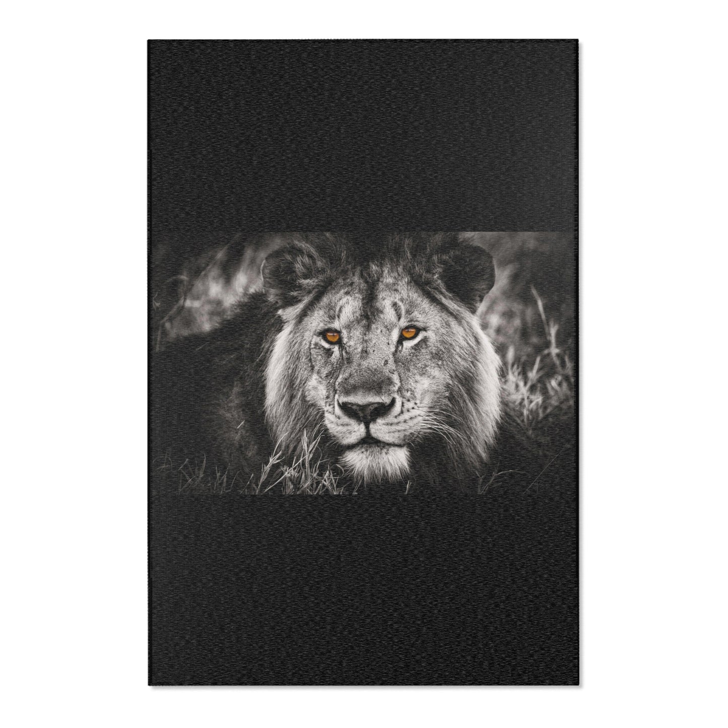 Lion Face Area Rug - Bold & Modern Home Decor