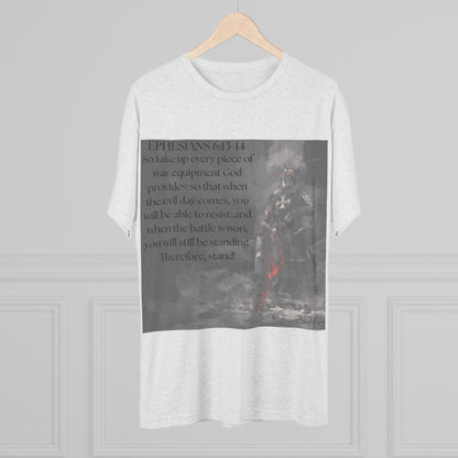 Inspirational Faith Crew Tee - Ephesians 6:13-14