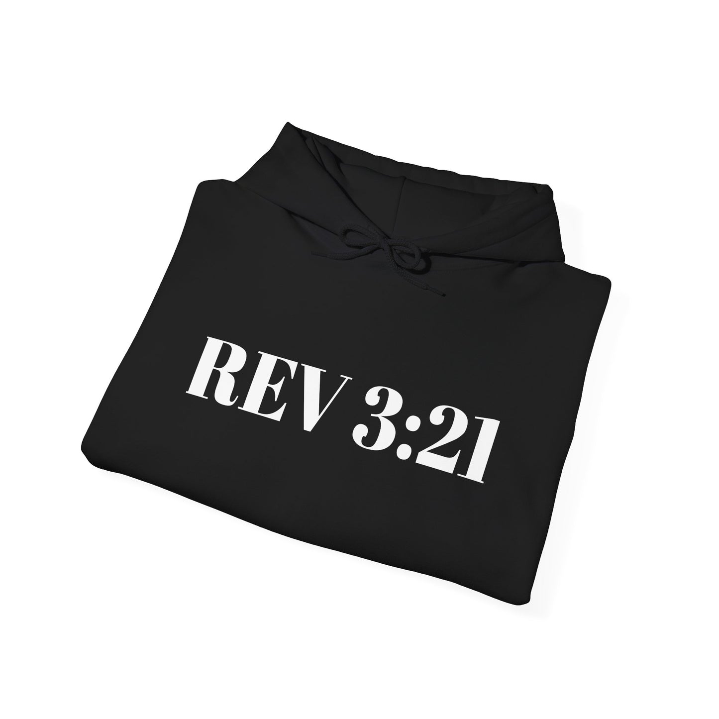 Inspirational REV 3:21 Unisex Heavy Blend Hoodie