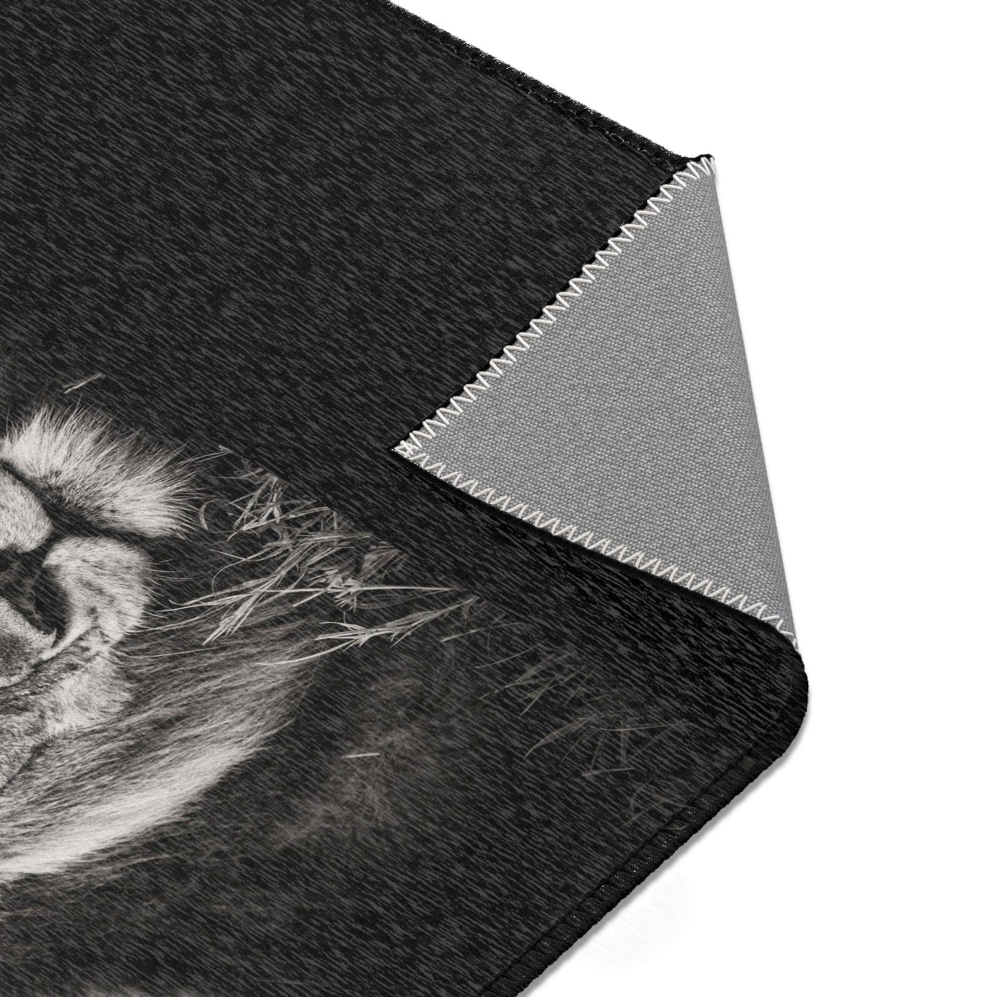 Lion Face Area Rug - Bold & Modern Home Decor