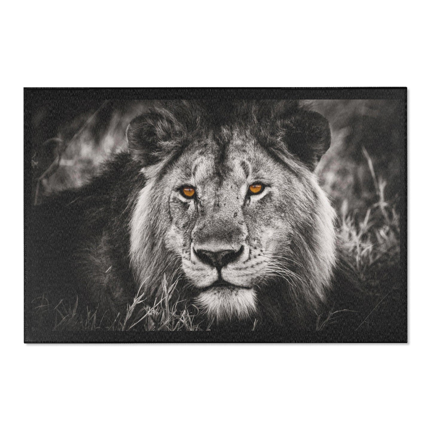 Lion Face Area Rug - Bold & Modern Home Decor