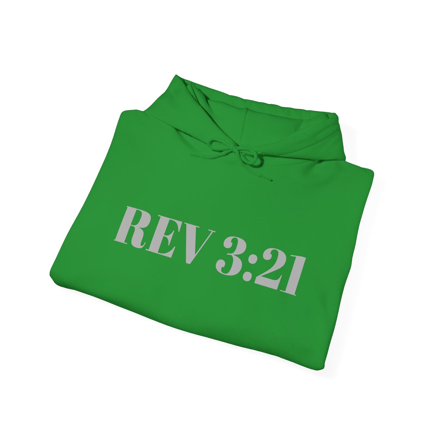Inspirational REV 3:21 Unisex Heavy Blend Hoodie